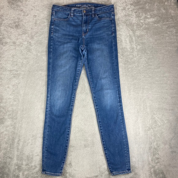 American Eagle Outfitters Denim - American Eagle Jeans Women's High Rise Jegging Next Level Stretch Size 8 Long